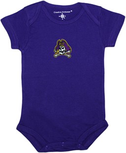 East Carolina Pirates Newborn Infant Bodysuit