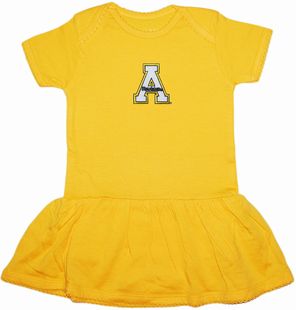 Appalachian State Mountaineers Picot Bodysuit Dress