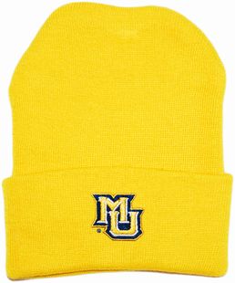 Marquette Golden Eagles Newborn Baby Knit Cap