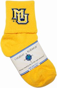 Marquette Golden Eagles Anklet Socks