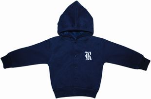 Rice Owls Snap Hooded Jacket