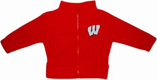 Official Wisconsin Badgers Polar Fleece Zipper Jacket