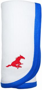 SMU Mustangs Thermal Baby Blanket