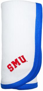 SMU Mustangs Word Mark Thermal Baby Blanket