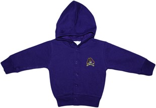 East Carolina Pirates Snap Hooded Jacket